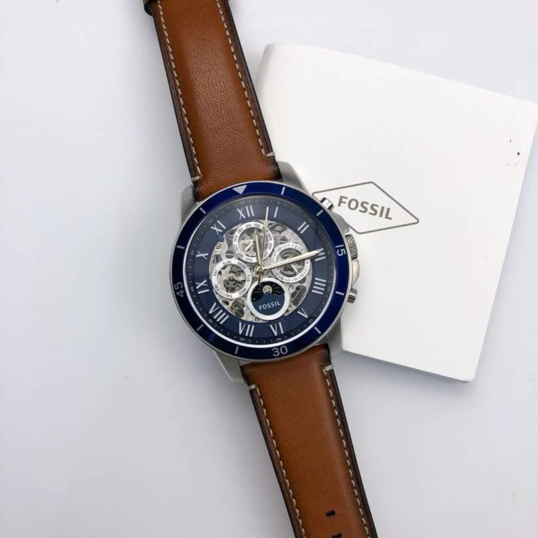 Fossil ME3140 Grant Sport Automatic Luggage Leather Watch