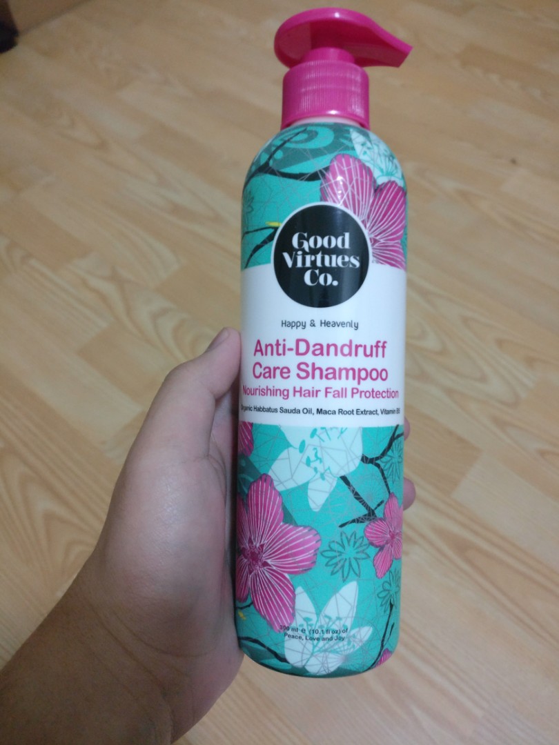 Good Virtues Co Anti Dandruff Shampoo Health Beauty Hair Care On Carousell