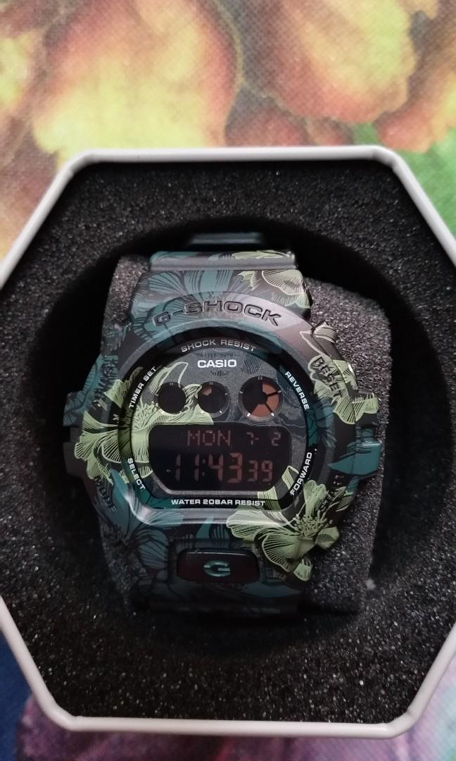 G shock floral green cheap