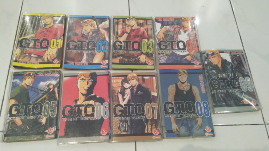 Gto Shonan 14 Days Complete Set Books Stationery Comics Manga On Carousell