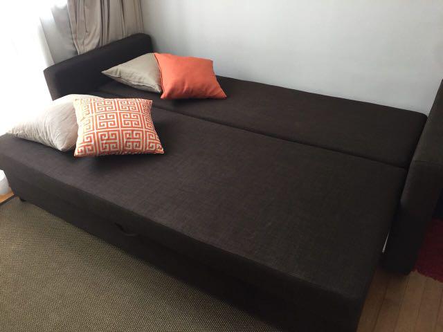Ikea Friheten Great Condition Barely Used Sofa Bed 3 Seater Furniture Sofas On Carousell