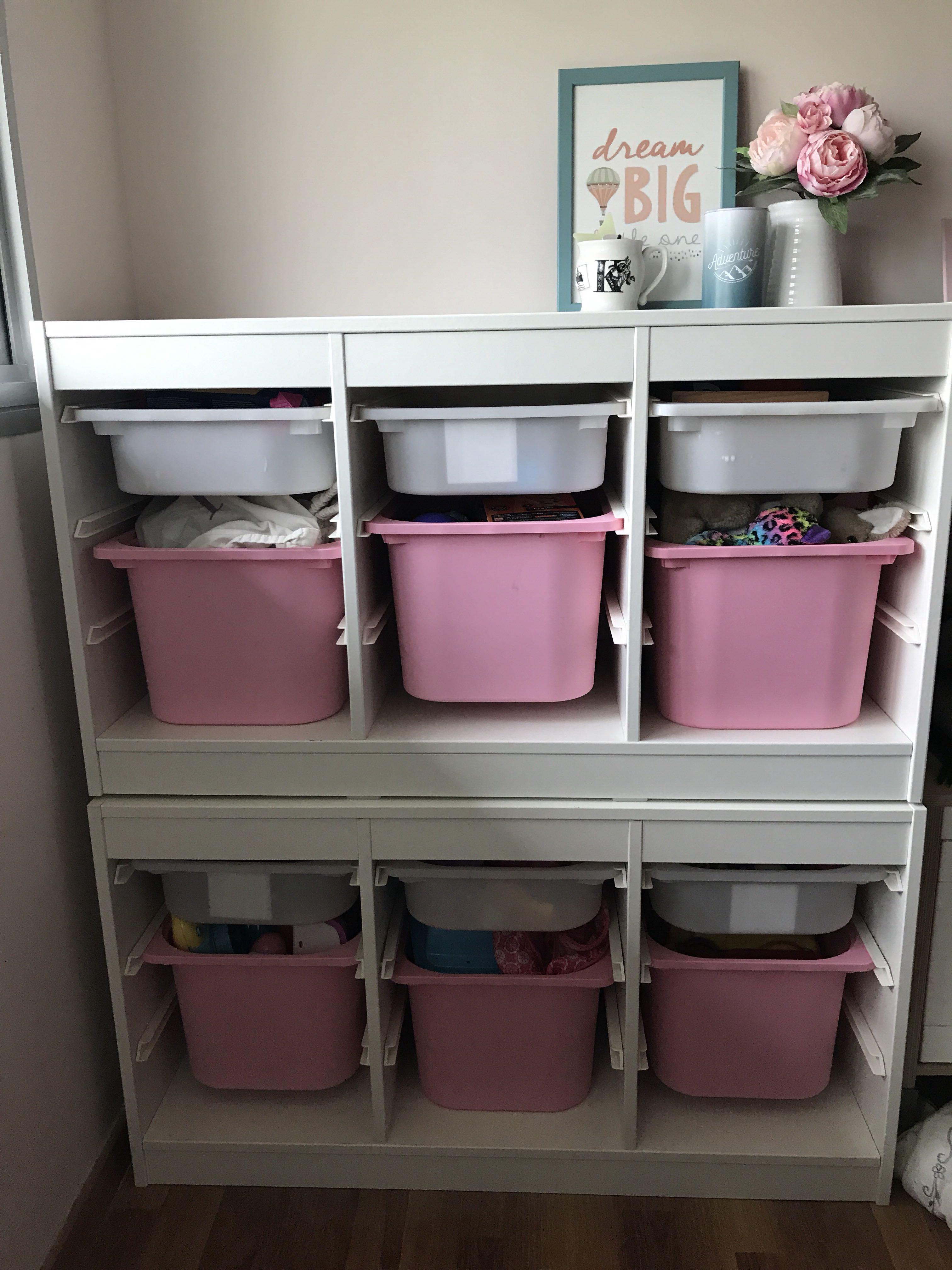 Ikea Toy Trofast Storage Without Boxes Furniture Shelves Drawers On Carousell