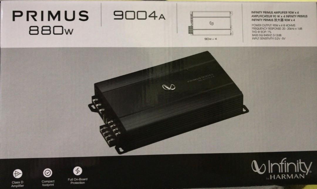 infinity primus amplifier