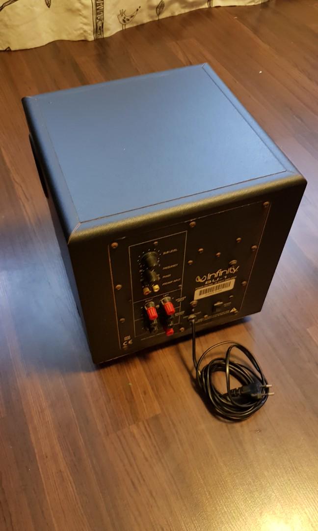INFINITY SUBWOOFER | BU-1 50W, Audio, Soundbars, Speakers & Amplifiers ...