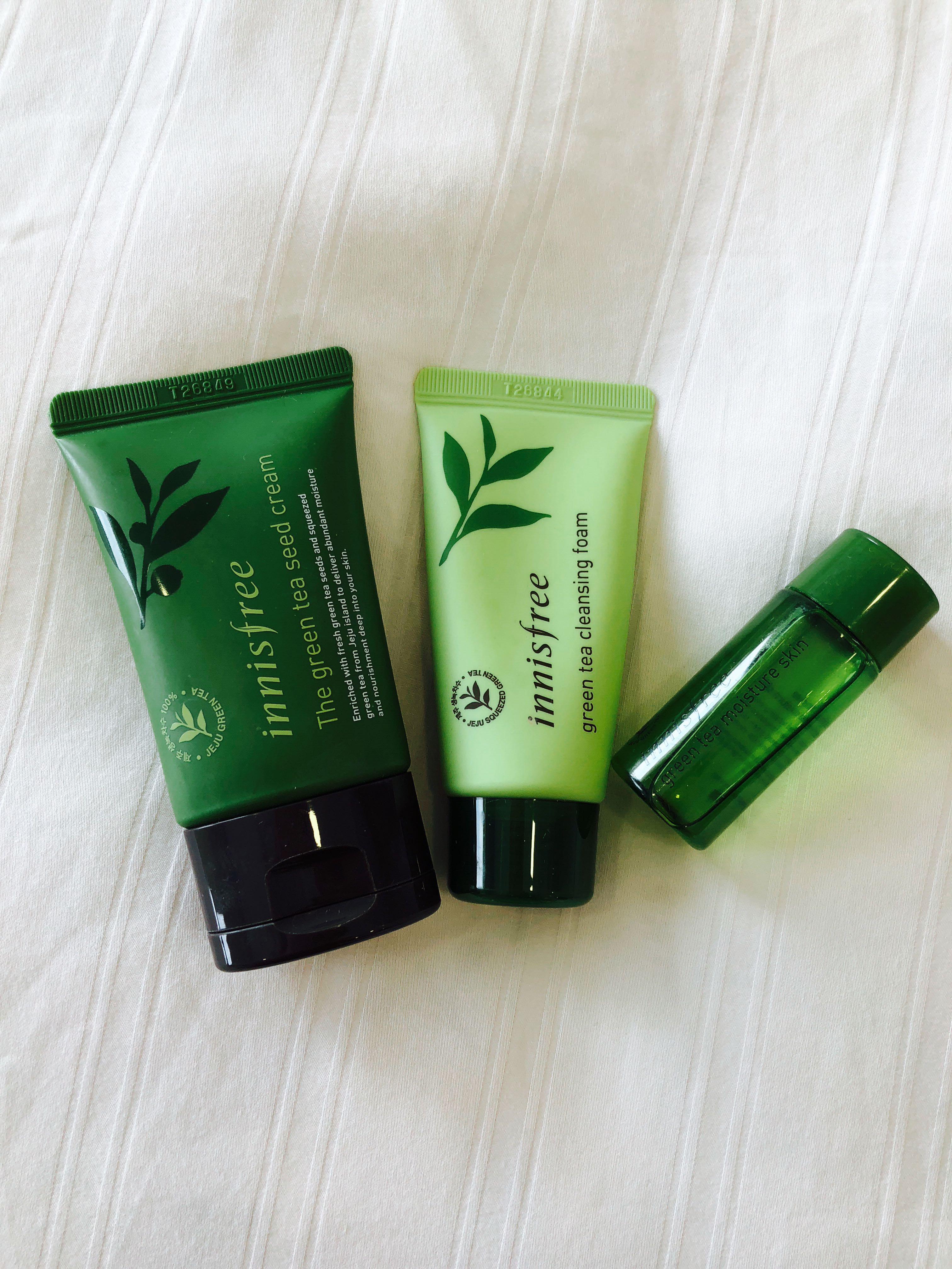 Innisfree Green Tea range, Beauty & Personal Care, Face, Face Care on