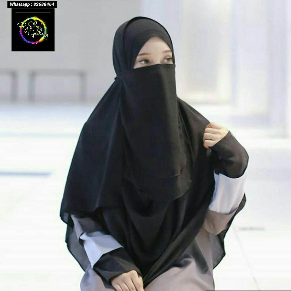Qalisya Loose Style Instant 2 Loop Hot Selling Women S Fashion Muslimah Fashion Hijabs On Carousell