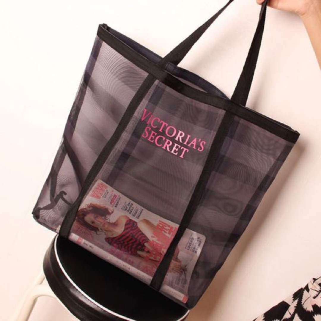 victoria secret mesh tote