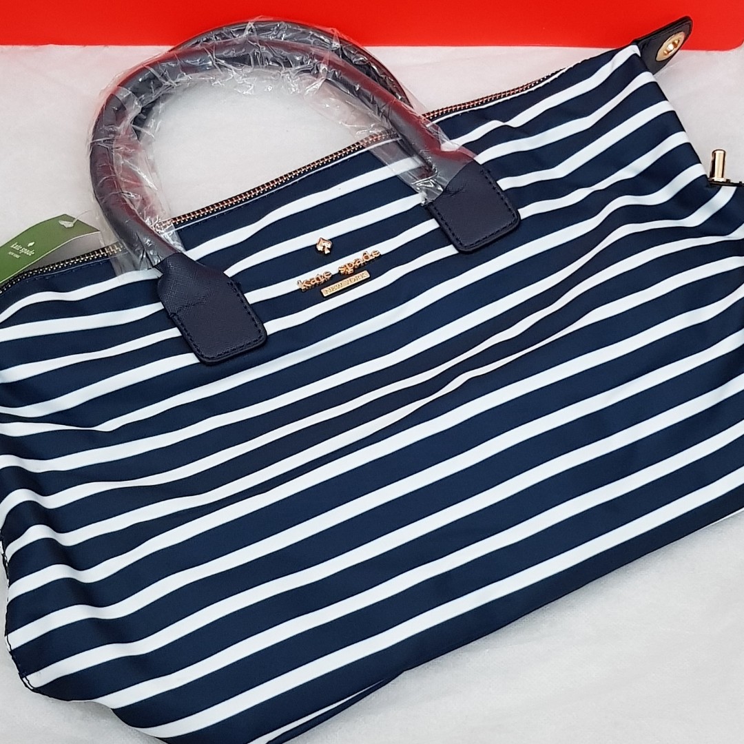 kate spade sling bag stripes