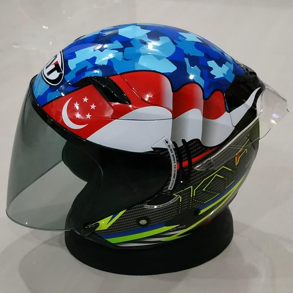 Kyt Helmet (Spoiler), Motorcycles, Motorcycle Accessories on Carousell