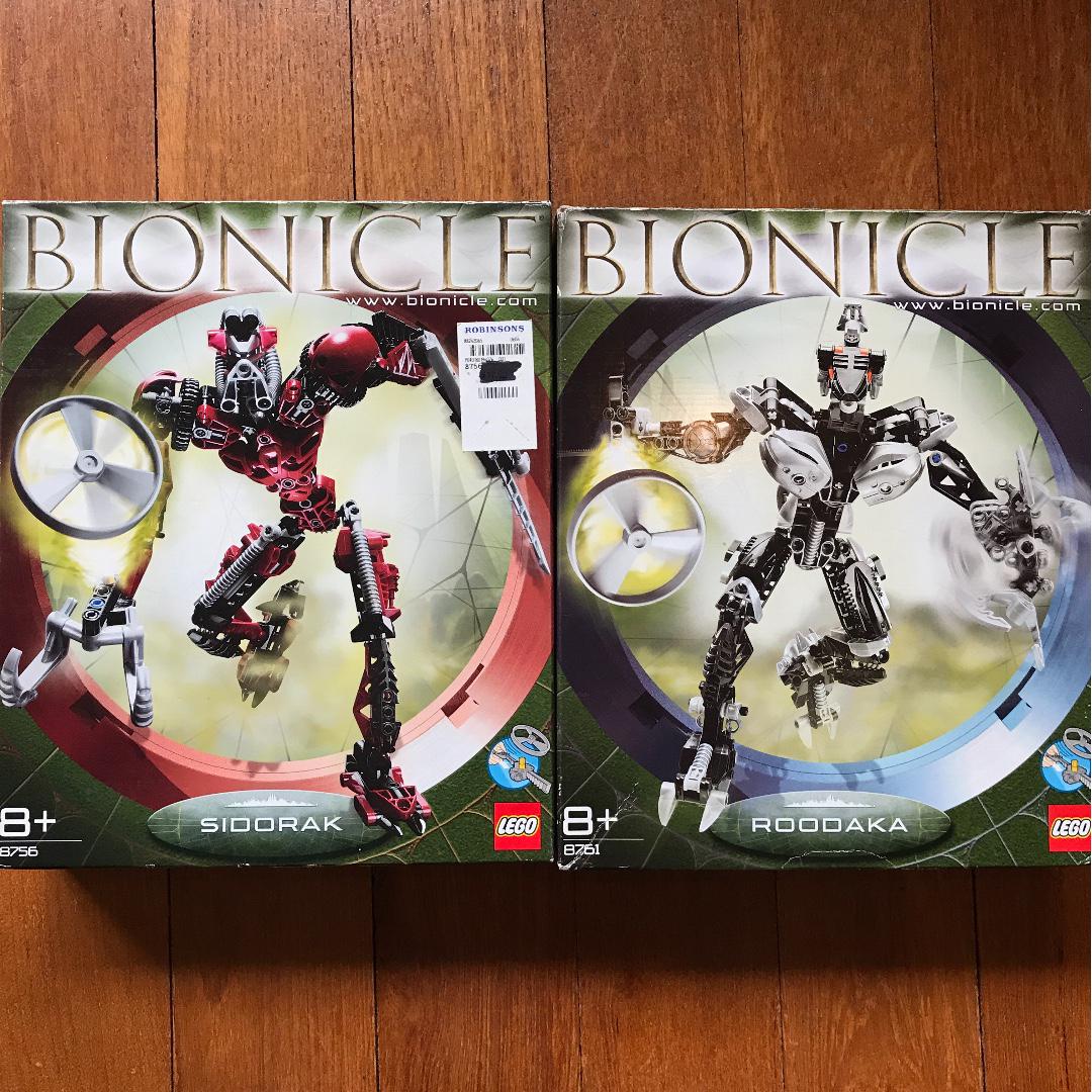 LEGO BIONICLE Metru Nui Sidorak and Roodaka Hobbies Toys Toys