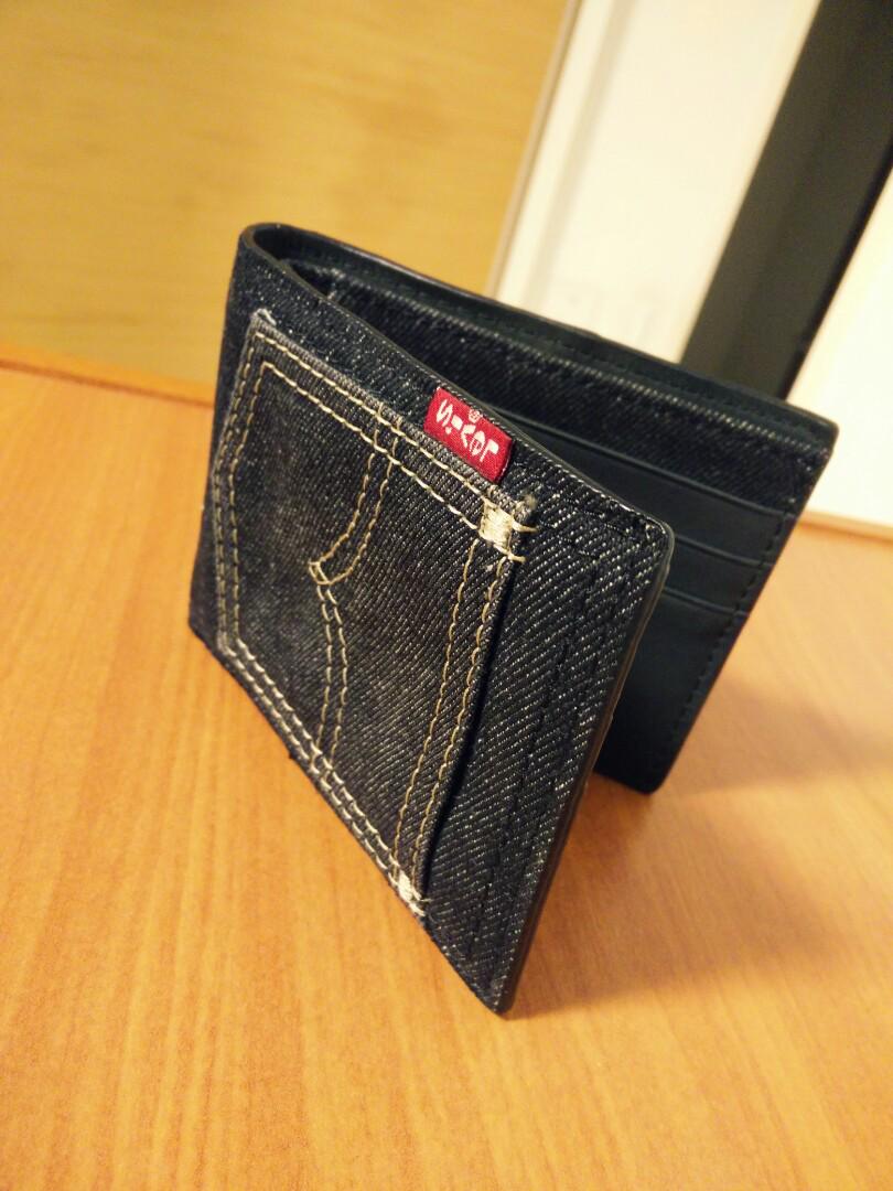 denim wallet levis