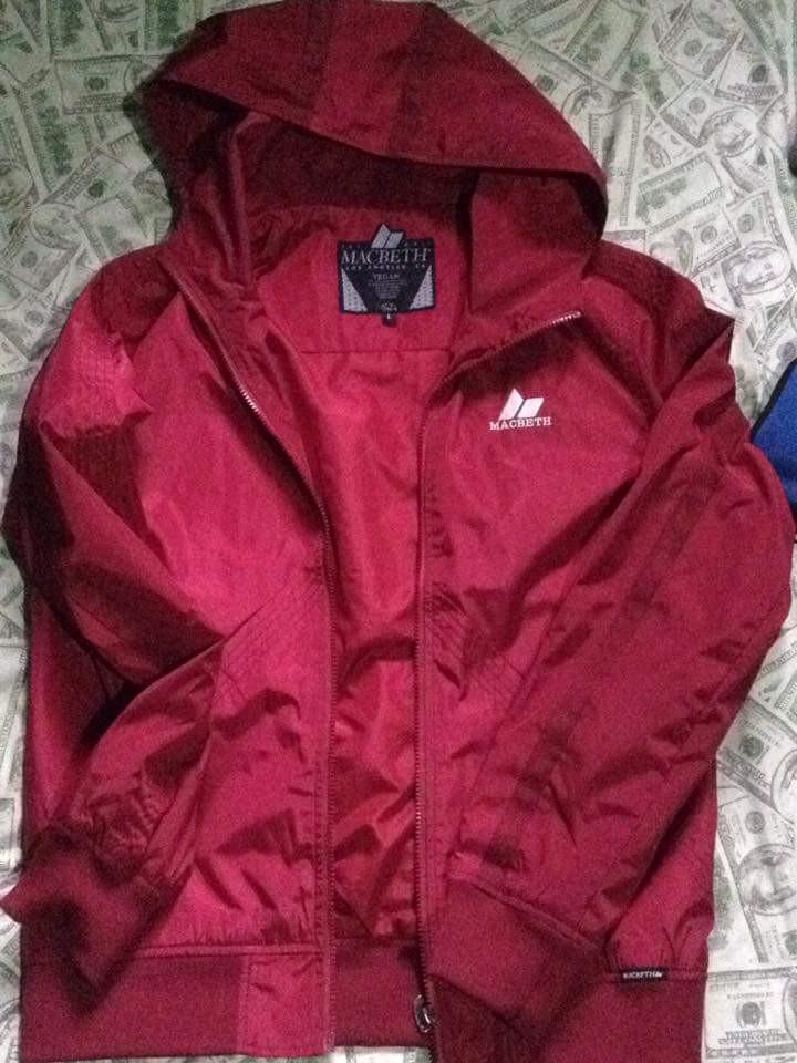 gray corduroy jacket