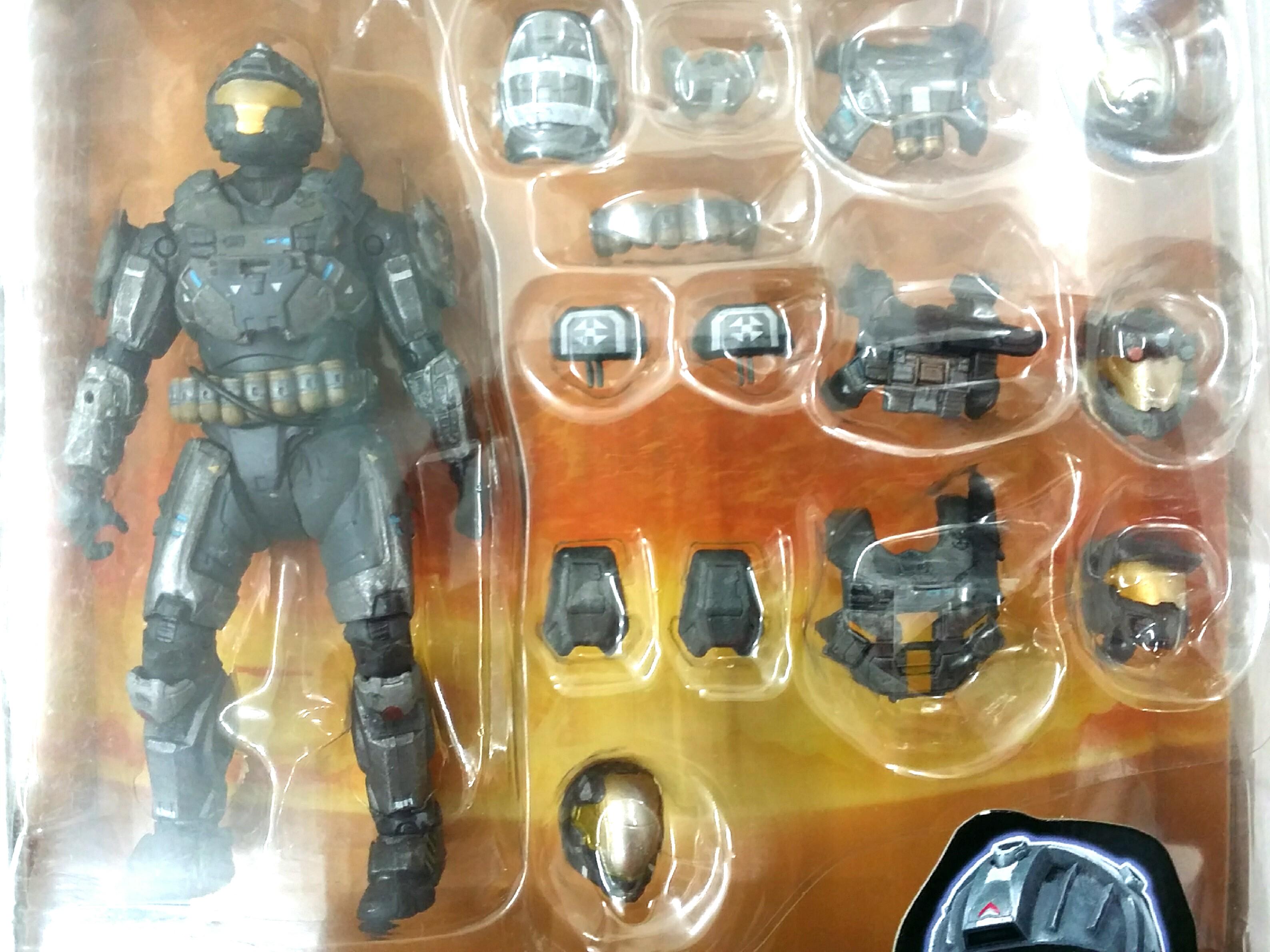 McFarlane Halo Reach Series 3 Spartan Operator Action Figure (Steel) 