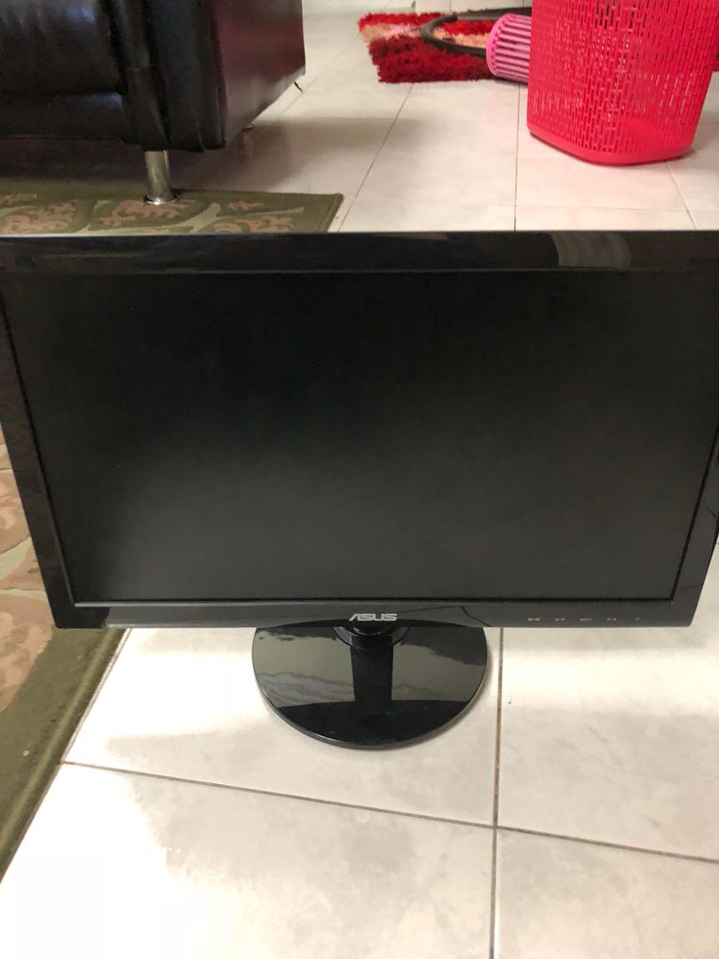 Monitor Asus 18 Inch Electronics Computer Parts Accessories On Carousell
