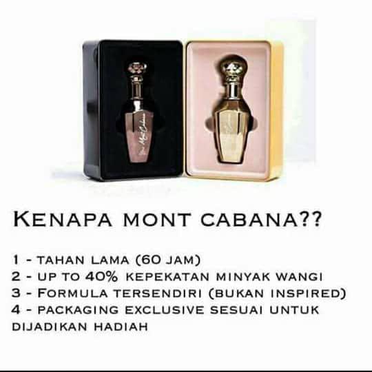 MONT CABANA perfume 50ml Beauty Personal Care Fragrance