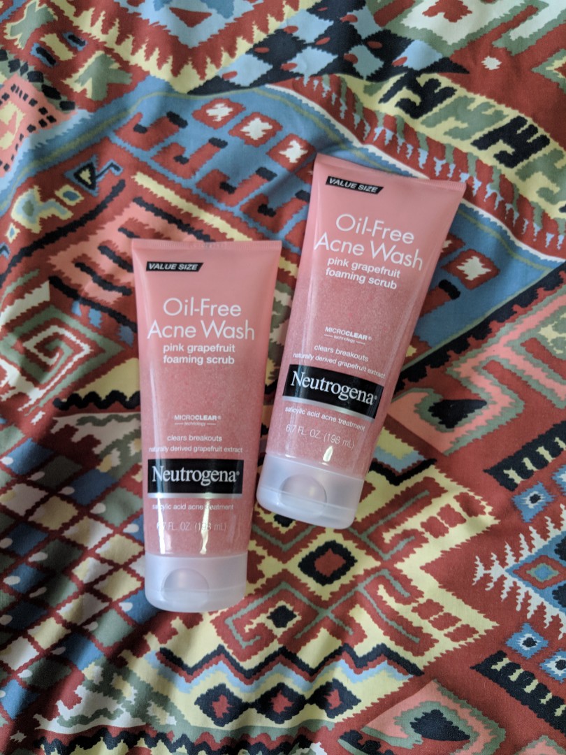 neutrogena grapefruit scrub