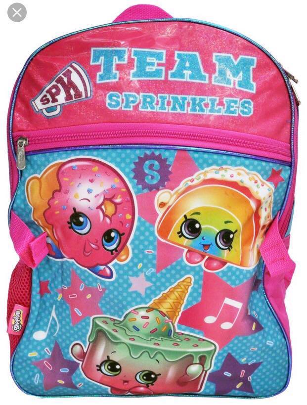 New Girls Shopkins Sprinkles Party Backpack