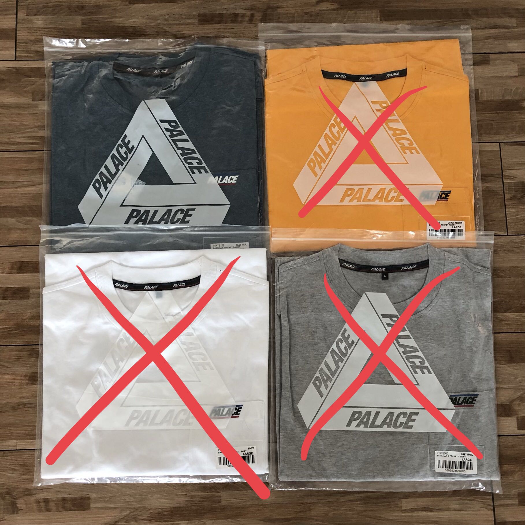 Palace Basically A Pocket Tee Men S Fashion Clothes On Carousell