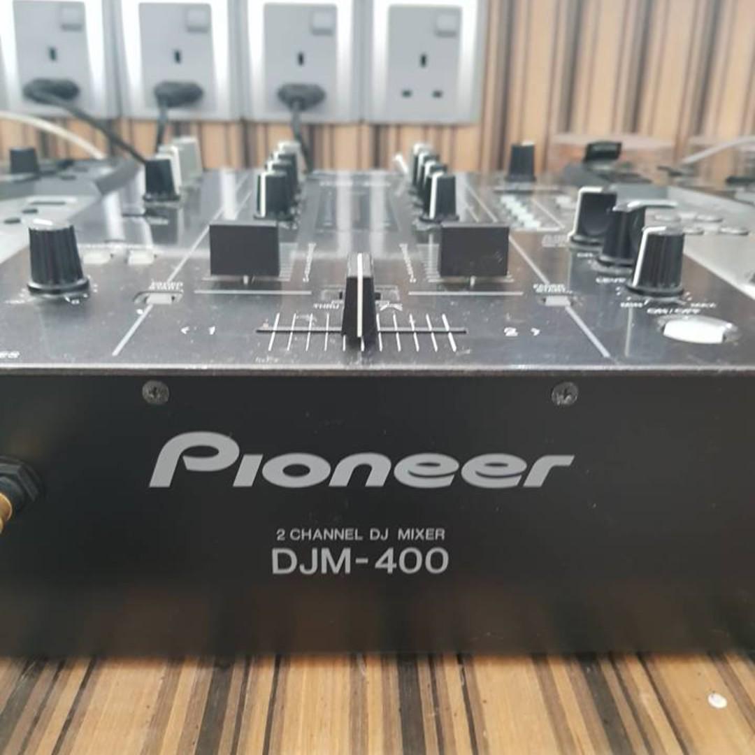 PIONEER CDJ 400 (2 PIECES) + DJM 400 (FULL SET!!)