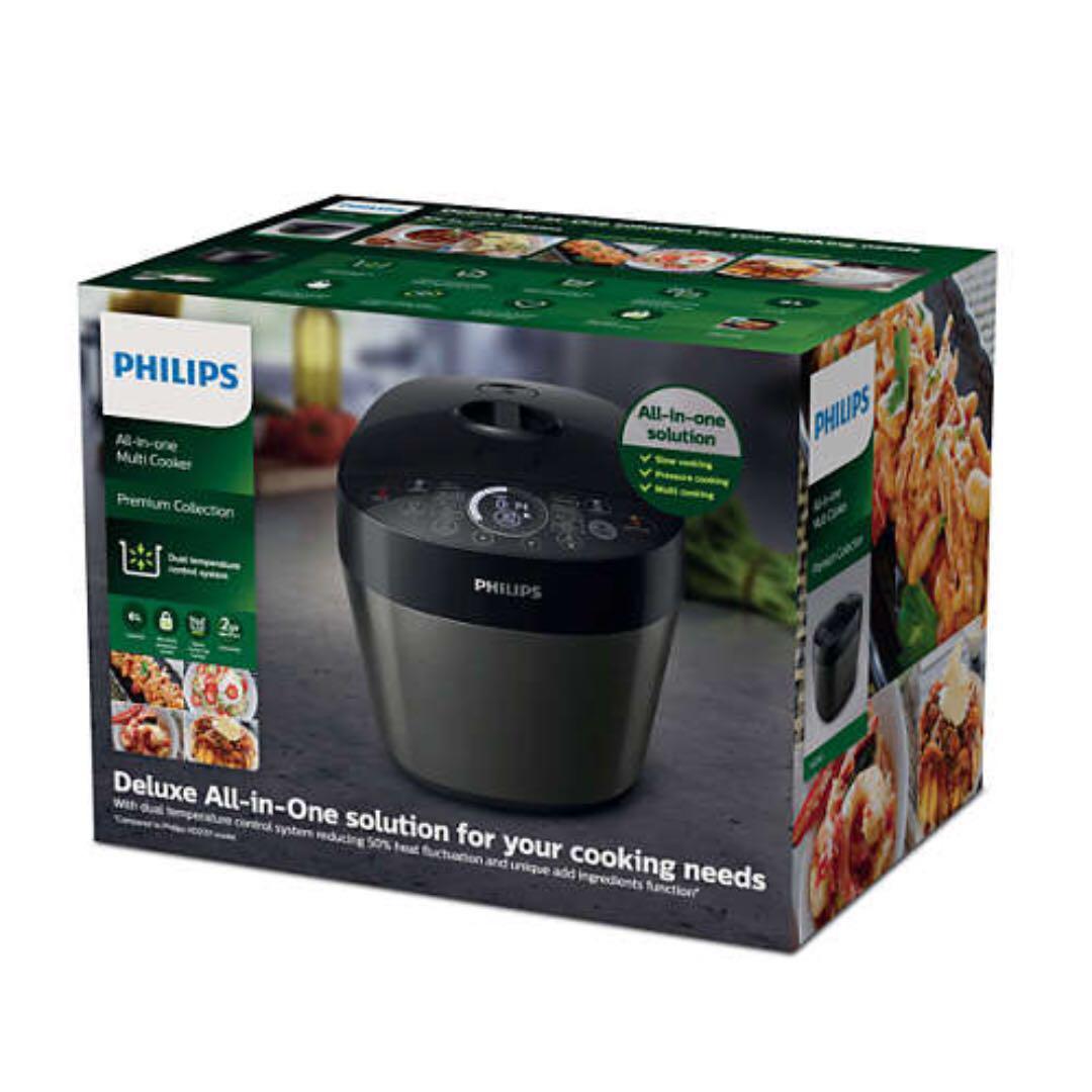Premium collection Philips Multicooker multi cooker All in One Cooker HD2145/62, TV & Home