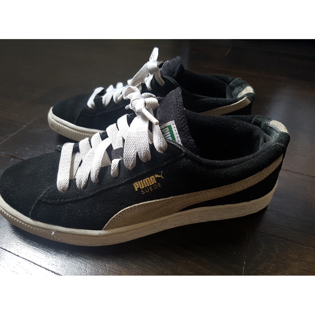 PUMA SUEDE SNEAKERS Varsity SHOES USA 6.0 EUR 38 24.cm Babies