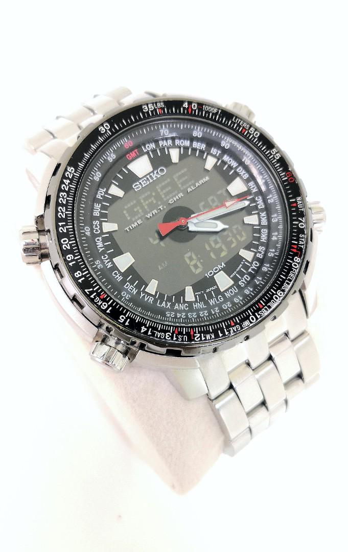 digital pilot watch