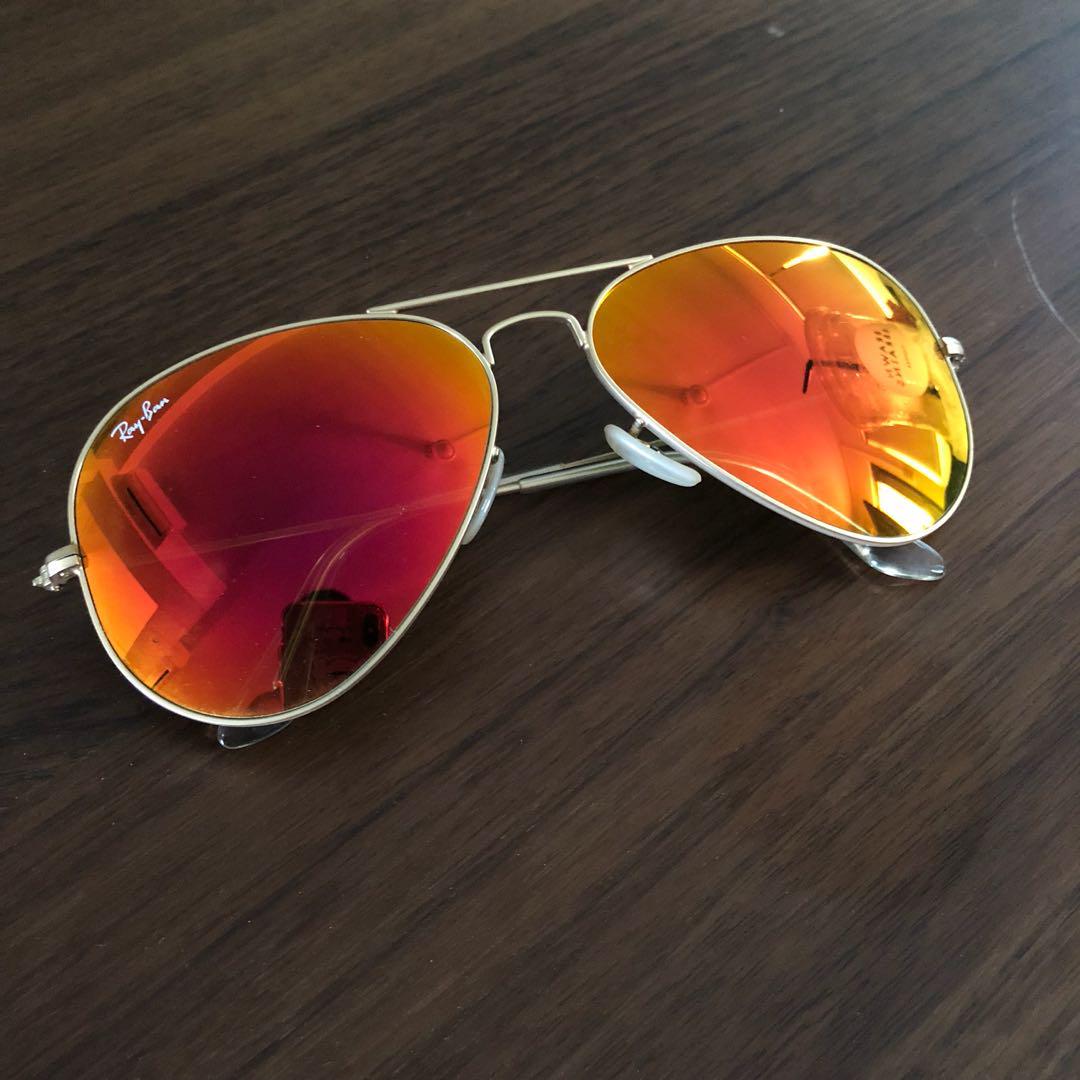 ray ban orange sunglasses