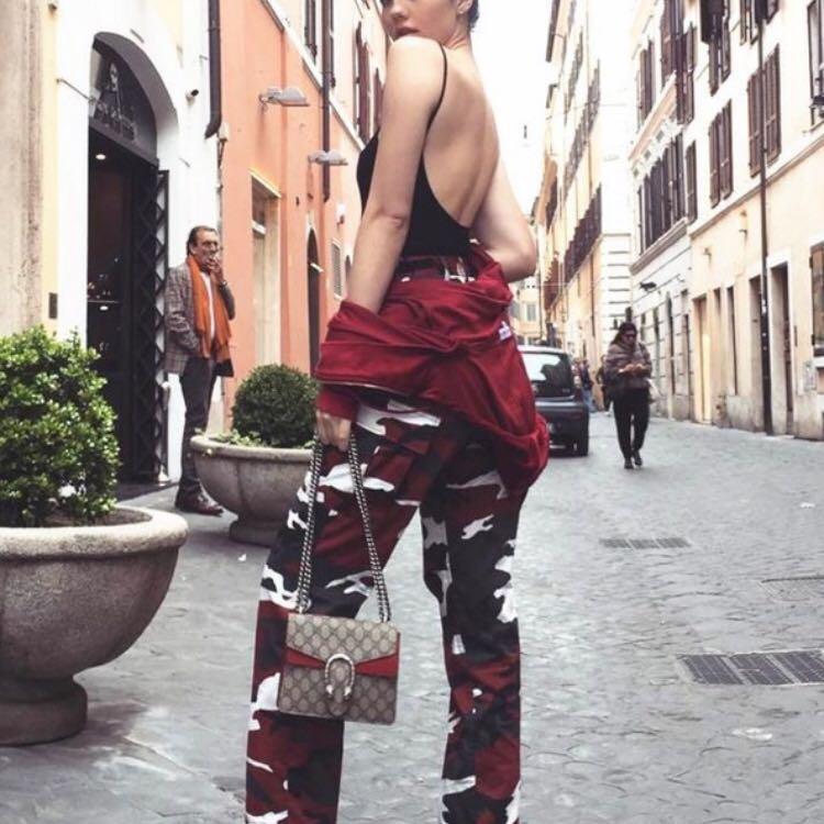 Red camo clearance pant