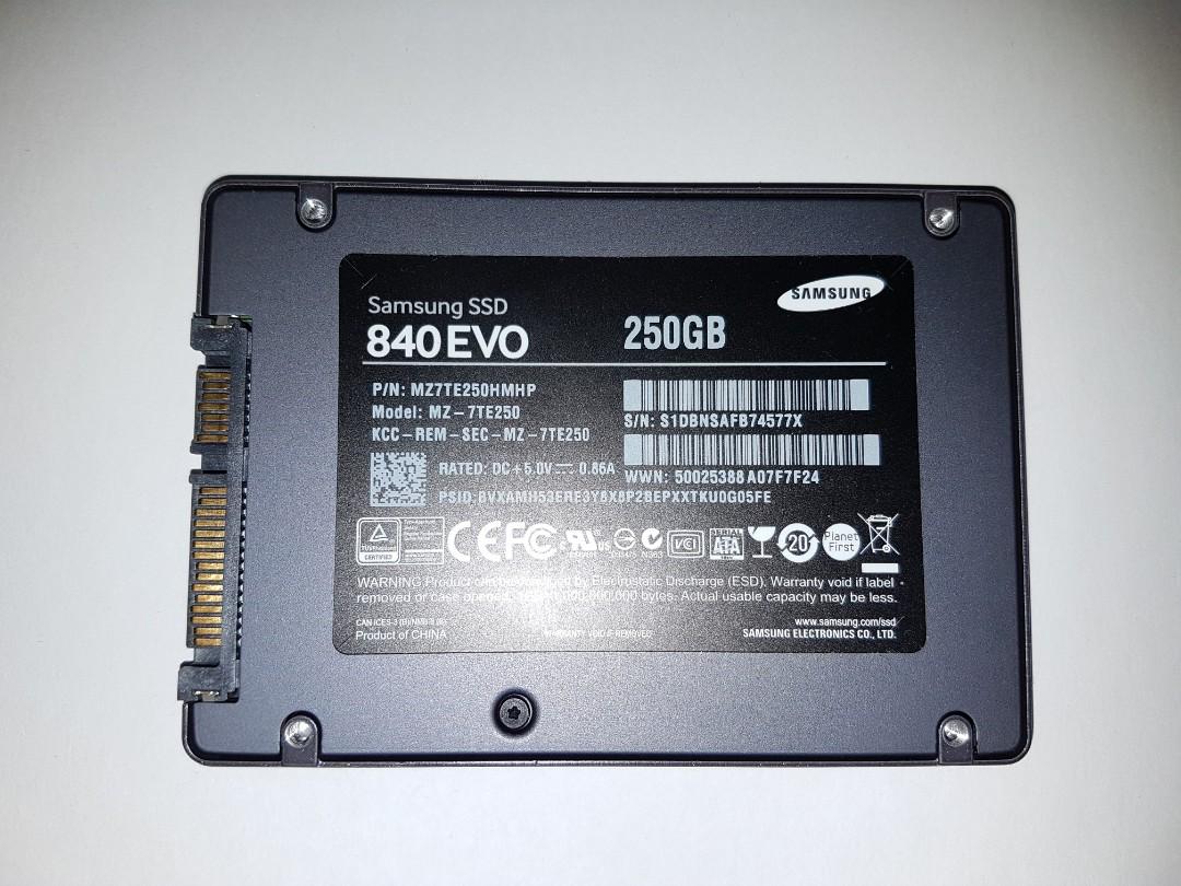 Samsung 840 EVO 250GB 2.5