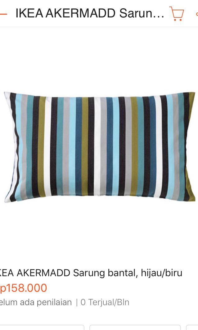 Sarung Bantal Sofa Ikea Uk 45x60 Perabotan Rumah Di Carousell This sofa comes with the good and the bad so read the review to find out more. sarung bantal sofa ikea uk 45x60
