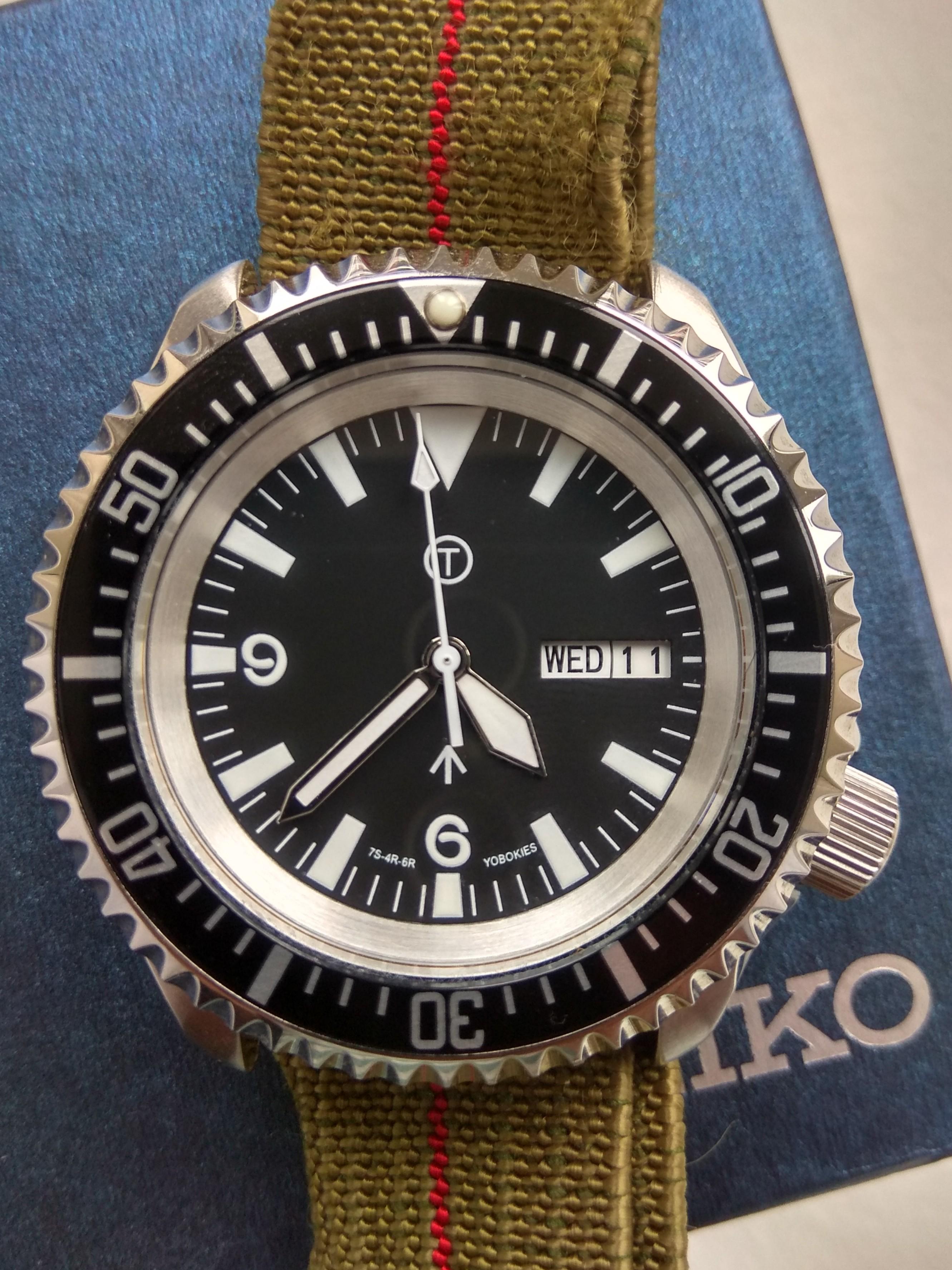 Seiko SKX007 Military Mod, Men's Fashion, Watches & Accessories, Watches on  Carousell