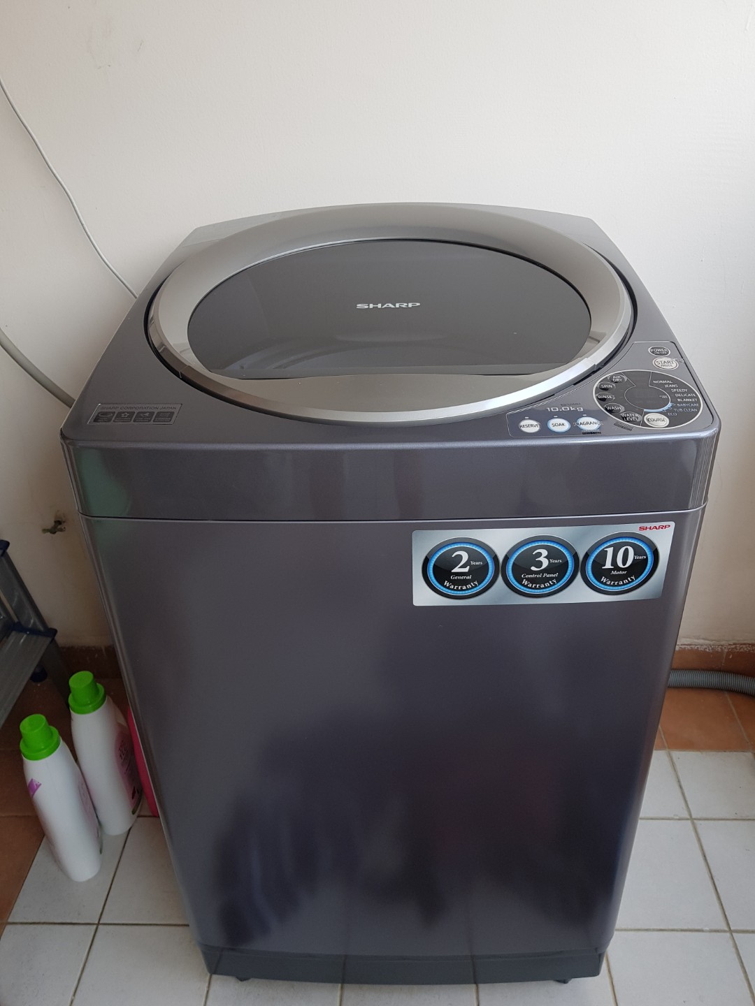 Sharp washing outlet machine 10kg