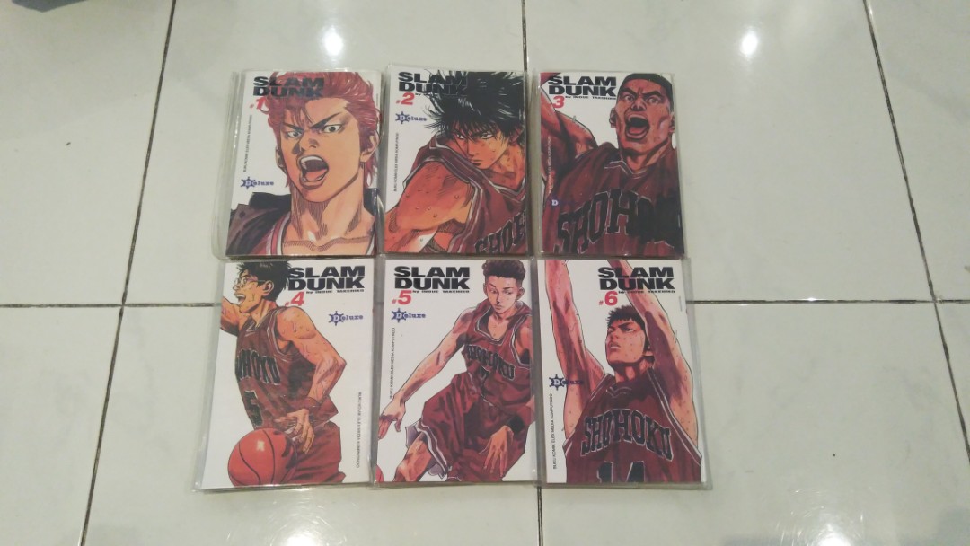 Slam Dunk Deluxe Volumes 1 24 Complete Books Stationery Comics Manga On Carousell Slam Dunk Deluxe Volumes 1 24 Complete Books Stationery Comics Manga On Carousell