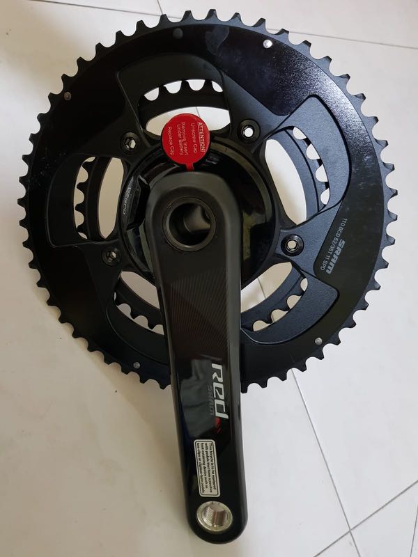 SRAM Red ETap Groupset with Quarq Powermeter Crankset GXP Sports