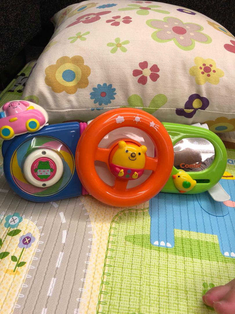 pram steering wheel toy