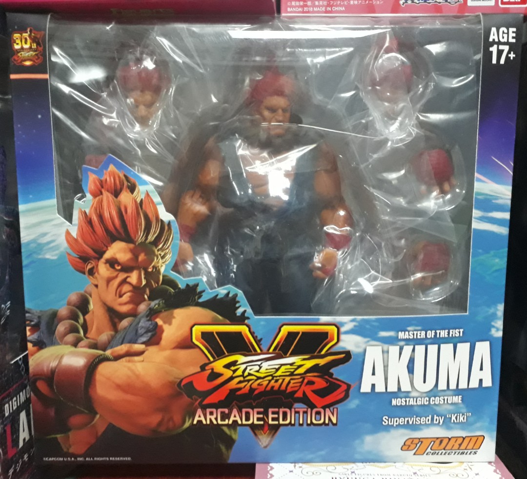 storm collectibles akuma arcade edition