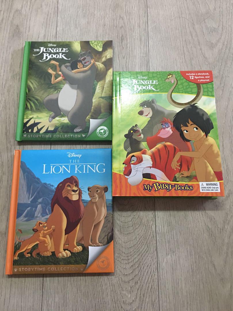 The Jungle BookAnd The Lion King set, Hobbies Toys, Books