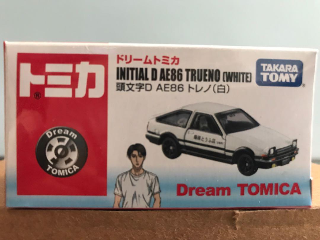 Tomica Initial D Ae86 Trueno White Last Piece Toys Games Others On Carousell