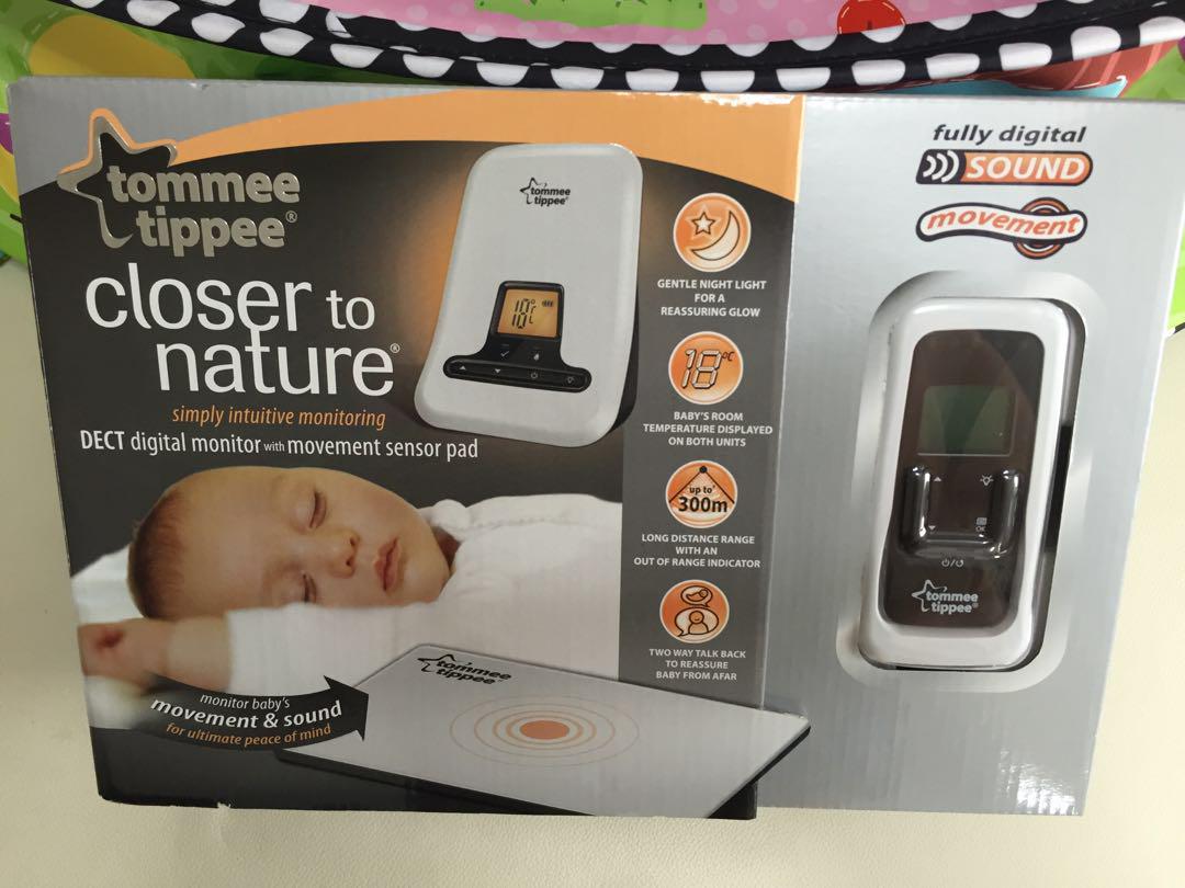 baby monitor with movement sensor