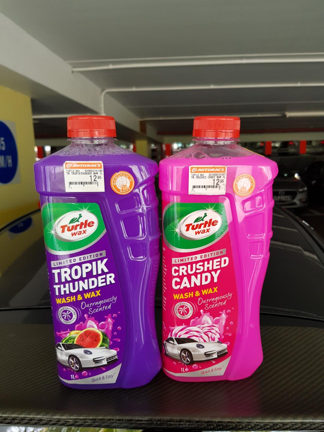 Turtle wax wash and wax, Car Accessories, Accessories on Carousell