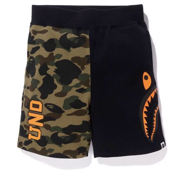 undefeated bape shorts