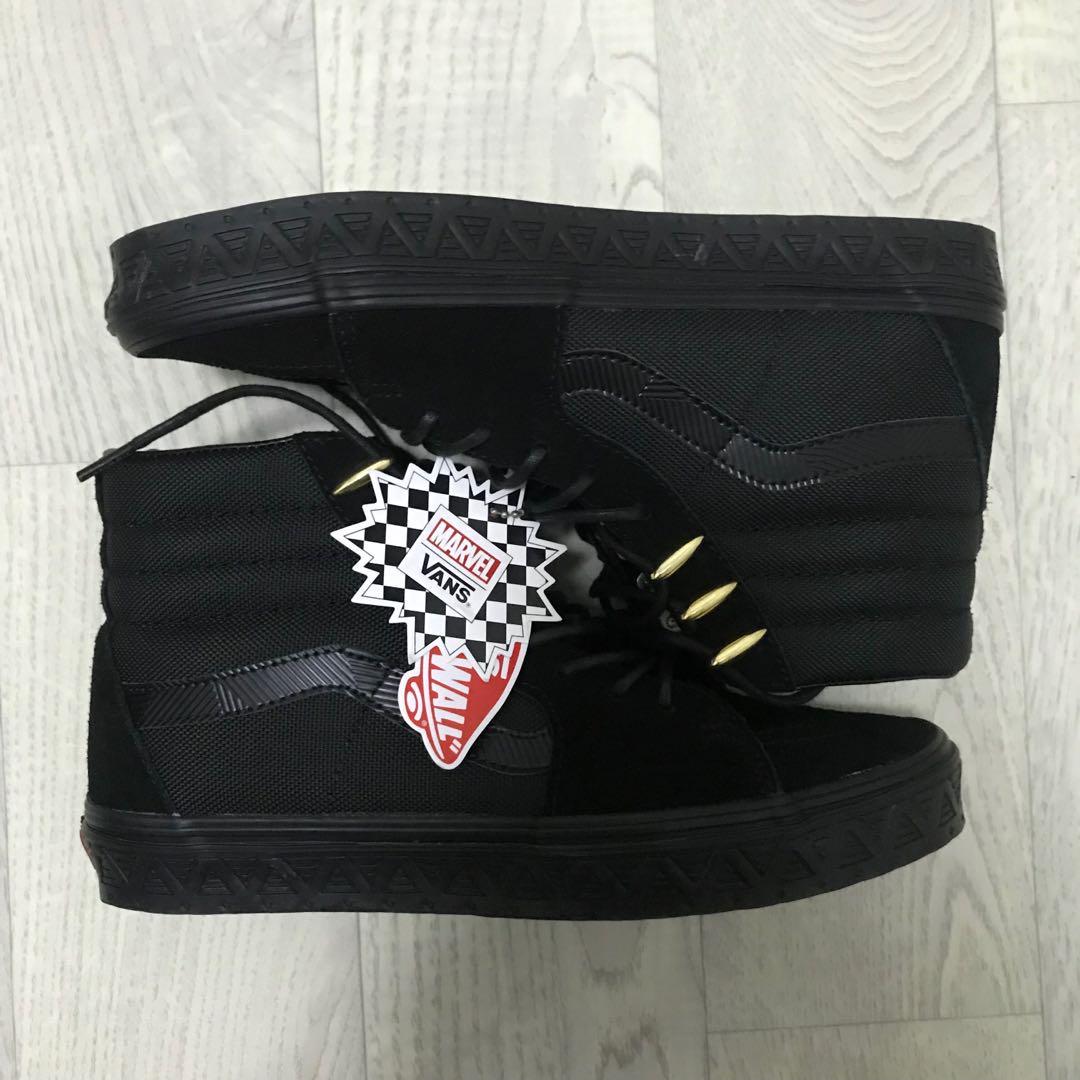 Black clearance marvel vans