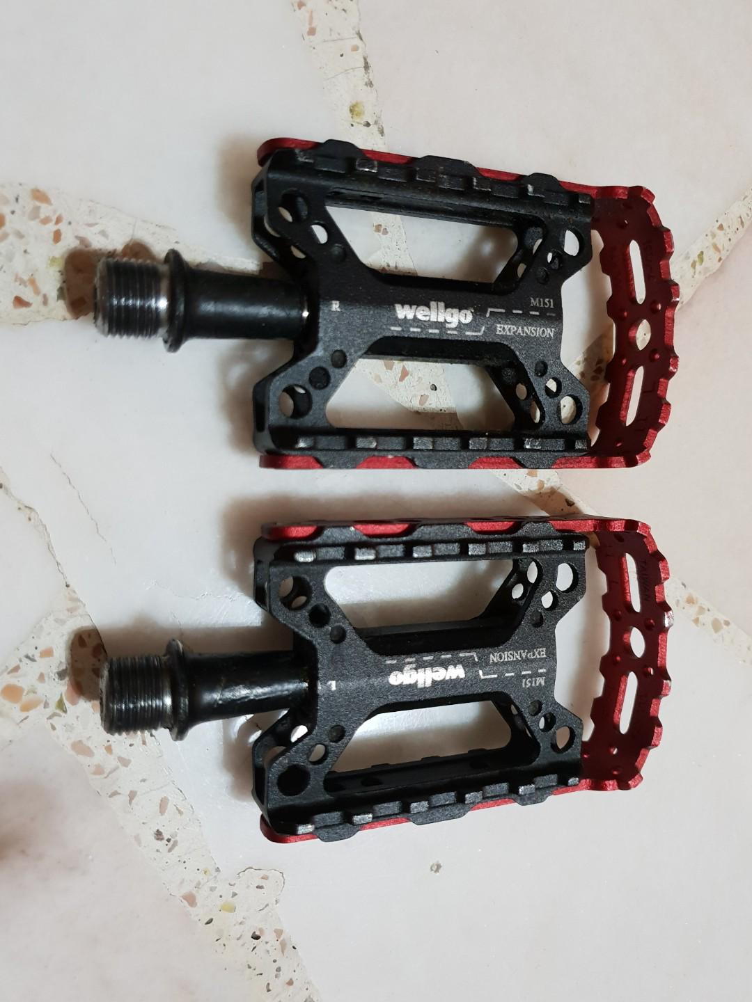 Wellgo cnc m151 flat pedals outlet