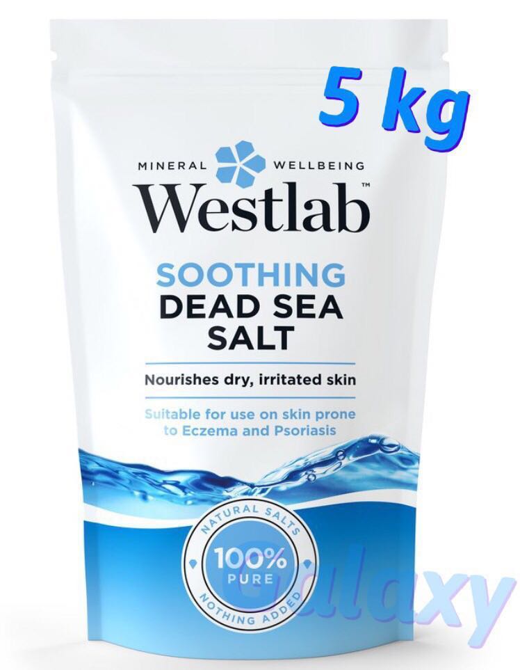 濕疹暗瘡肌膚救星，英國品牌Westlab dead sea salt 死海鹽, 美容＆個人護理, 沐浴＆身體護理, 沐浴及身體護理 身體