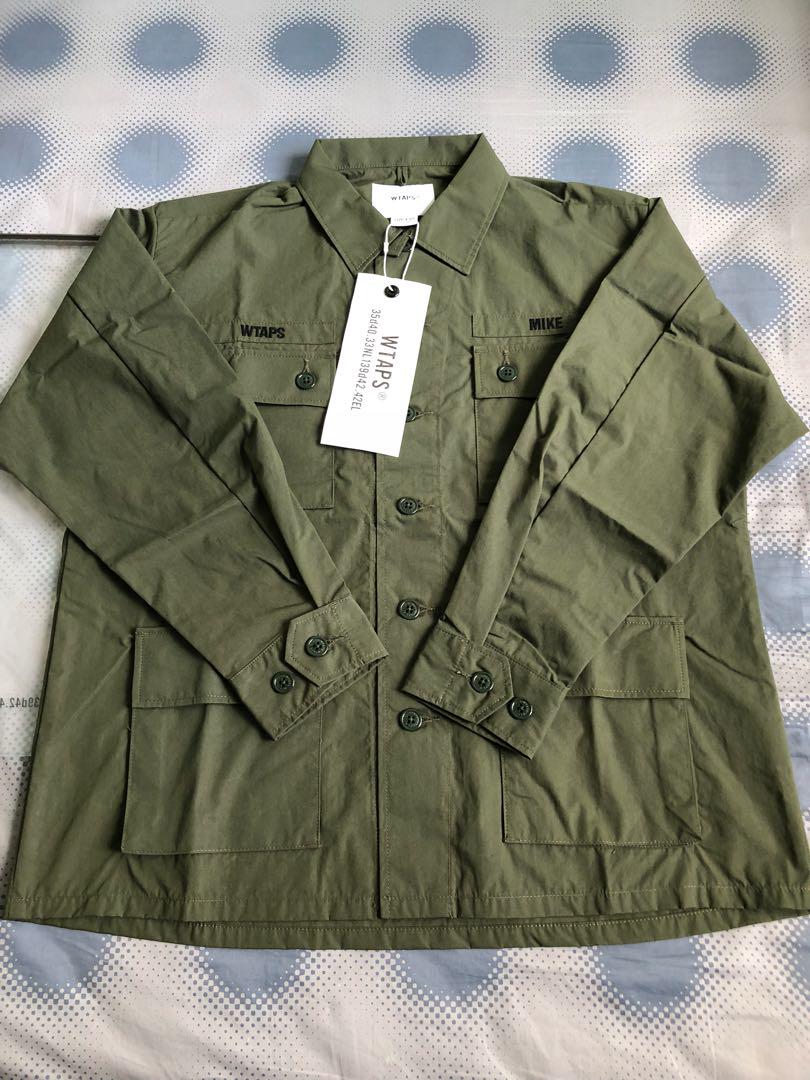 Wtaps 18ss Jungle Shirt LS Olive, 女裝, 上衣, T-shirt - Carousell