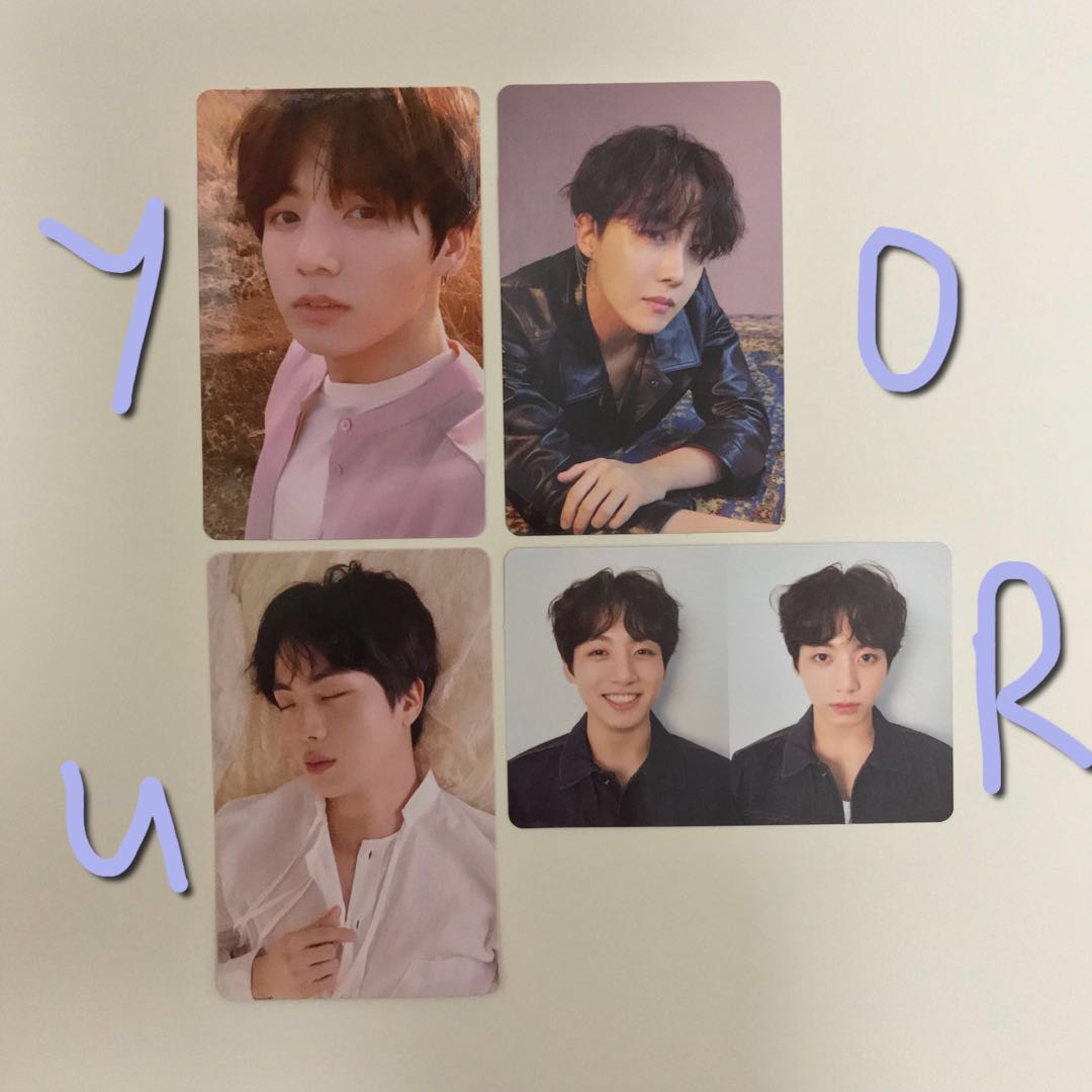 Wtt Bts Love Yourself Ly Tear Photocards Hobbies And Toys Memorabilia And Collectibles K Wave 