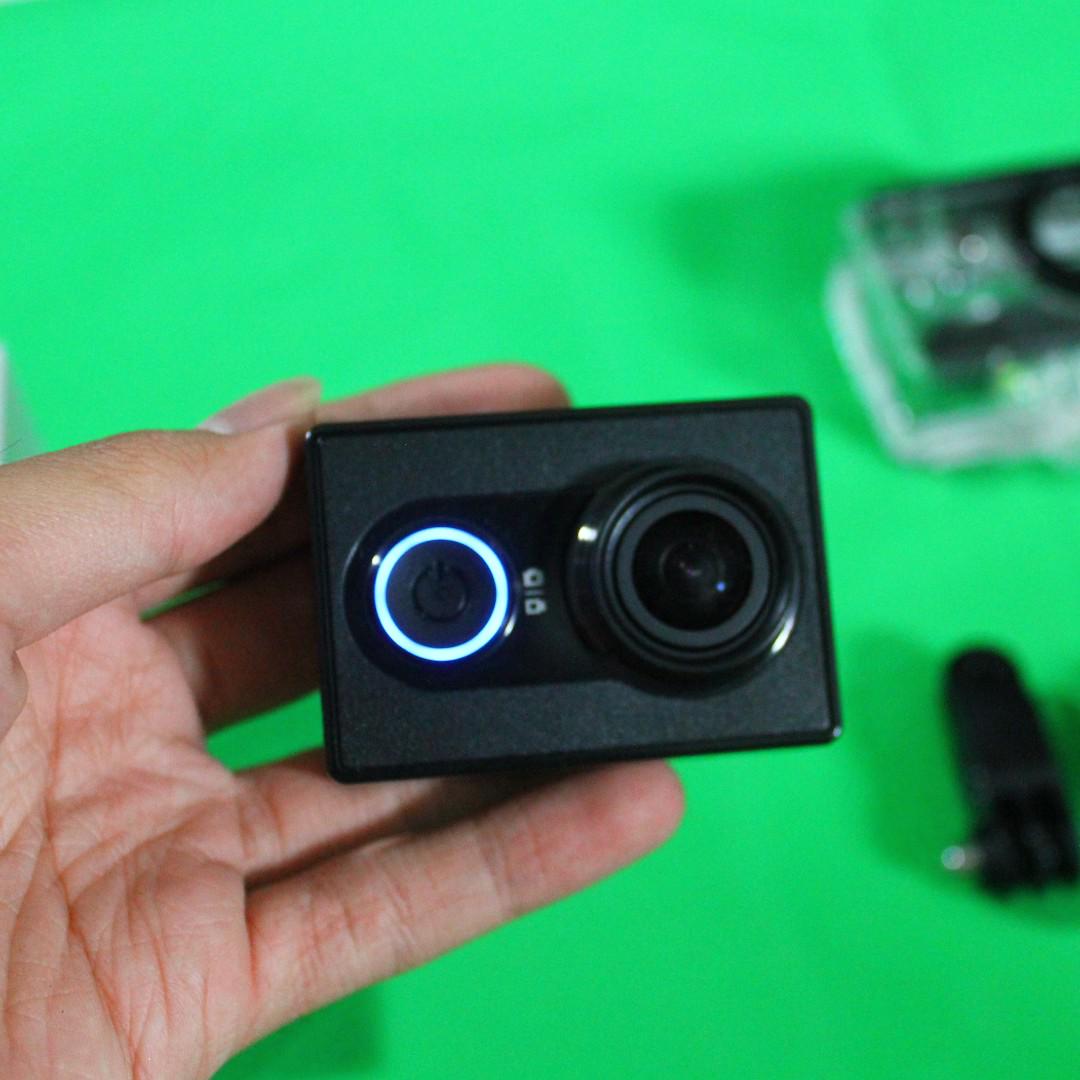 Xiaomi Yi Action Cam Garansi Resmi Black Bekas Photography On Carousell