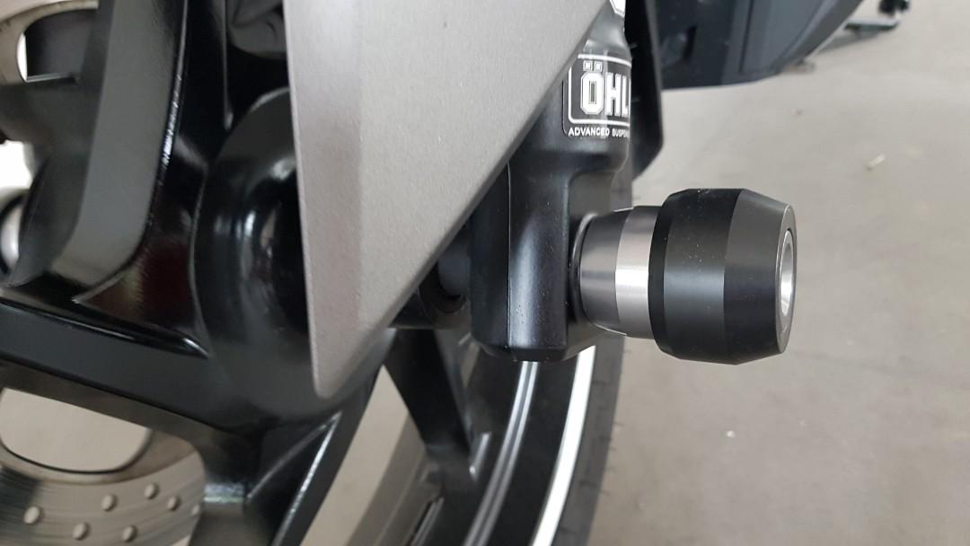 Xmax Front Fork Axle Wheel Slider Crash Protector, Motorcycles