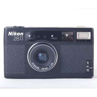 Nikon 28Ti 黑色版 帶Nikkor 28/2.8鏡頭 #jp20098