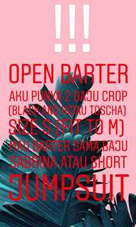Open barter